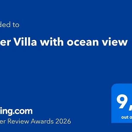 Villa Silver With Ocean View